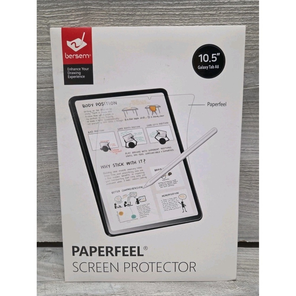Bersem Paperfeel Screen Protector For Galaxy Tab A8 10.5" E4